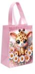 Non food Bevásárlótáska kicsi zsiráf mintával 26x20 cm - 1 db