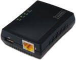 ASSMANN DN-13020 nyomtatószerver Ethernet LAN Fekete (DN-13020)