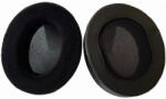 FixPremium Perne de Schimb pentru Audio Technica ATH-M50X, M50XBT, M40X, MSR7, Spumă cu memorie + piele PU + Piele Întoarsă, Negru, 1 pereche