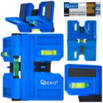 GEKO mágneses oszlop szintező vízmérték 3 libella G03391 (G03391)