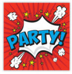 Korrekt Web Boom Party Szalvéta 20 db-os 33x33 cm