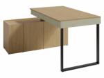  Sarok íróasztal Fiosono 110 (Eukaliptusz + Tölgy)