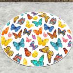  Covoras de baie rotund, Chilai Home, Butterfly (140 cm) Covor baie