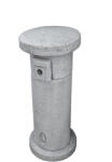 Jován Trend kerek kútoszlop alacsony, szürke (JOVKU024-szurke)