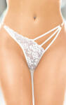 Softline String 2271 white/ ML Szexi Fehérnemű