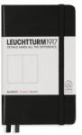 Leuchtturum1917 Caiet cu elastic A6, 94 file, velin, negru, LEUCHTTURM1917 (LT317257)