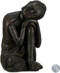 Relaxdays Figurină Buddha Relaxdays cu cap înclinat, 60 cm (10037476)