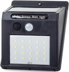 VERK GROUP Lampă solară de perete cu LED-uri și senzor de mișcare, 20 LED-uri (01376)