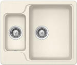 SCHOCK Manhattan N-150 konyhai mosogatótálca Cristalite Vanilla 610 x 510 mm, gránit kompozit, világos bézs, beépíthető (MANN150VANI)