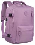 Peterson Utazó hátizsák laptophoz Kabinos poggyász repülőgéphez (PURPLE)