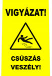 Fix-Net Csúszásveszély figyelmeztető jelző tábla (AF03035) - officefirst