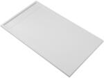 Cerano - Téglalap alakú zuhanytálca Lugo - SMC/ásványi kompozit - matt fehér - 120x80x3 cm