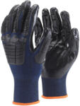  Mártott kesztyű gumírozott kézfejjel 10-es