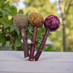  NYUSZISHOP. HU - Széna nyalóka - KÖRÖMVIRÁGOS 10 cm