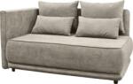 Ramely Canapea extensibila, bej gri Taupe, pe stanga, LIAMI Canapea