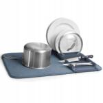 Umbra Edényszárító, kék, összecsukható csepegtető konyhaszőnyeggel Udry XX (330720-1191)