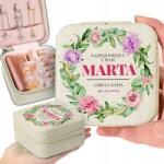  Ékszerdoboz Bézs Anyák Napjára A Legszebb Anyám Neve (Organizer Na Biżuterię Dla Mamy)