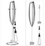  Kávé Tejhabosító Elektromos Vezeték Nélküli Kézi Habverő Pálca (2017484TAS3)