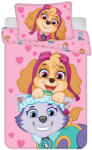 Jerry Fabrics Mancs Őrjárat Girls Friends gyerek, ovis ágyneműhuzat 100×135cm, 40×60 cm (JFK038857)