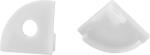 TRACON Capac terminal pentru profile AL: LEDSZPC, LEDSZPC2 LEDSZPC, LEDSZPC2, 5x2pcs (LEDSZPCVS)