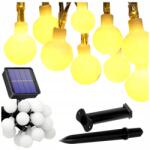 BERGE Napelemes girland 5m Kerti Vízálló Kerti Lánc 30x Led Golyók (Girlanda Solarna Ogrodowa S10)