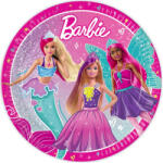 Mattel Barbie papírtányér, party tányér 8 DARABOS, 23 cm FSC Nr2