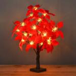 100pa Éjjeli lámpa Betlehemi Csillag Poinsecia fa 58 cm Led karácsony (LBPO)