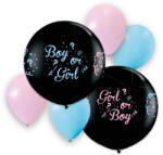 PROCOS Fiú vagy Lány Gender Reveal léggömb, lufi szett (PNN93401)