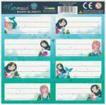 DERFORM Hableány füzetcímke 8 db/ív, többféle (DFM-NNZSY)