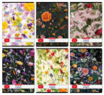 Herlitz tűzött füzet A/4, 32 lap kockás, Flower, többféle (HRL-400200723)