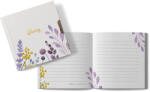 Starpak Virágos napló kulccsal, 13x13cm (STK-509362)