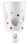 PROCOS Happy Birthday Milestone papír pohár 8 db-os 200 ml FSC (PNN93912)
