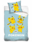 Carbotex Pokémon Pika ágyneműhuzat 140×200cm, 70×90 cm (CBX242395POKE) - perfectbaby