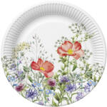  Virág Meadow in June papírtányér 8 db-os 22, 7 cm (PKK055537) - perfectbaby