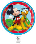 PROCOS Mickey egér Rock the House papírtányér 8 db-os 20 cm FSC (PNN94050)