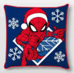 Carbotex Pókember Snowflakes Karácsony párnahuzat 40x40 cm Velúr (CBX240521SM) - perfectbaby