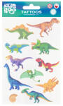 STARPAK Tetoválás matrica szett, dinoszauruszok 10x17, 5cm, Sticker Boo (STK-540450) - perfectbaby