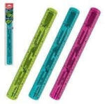 Maped Vonalzó 30cm, műanyag, törhetetlen, Maped Twist'n Flex (CRW-IMA027900)