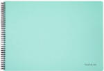 KARTON P+P Spirál vázlatfüzet A/4, 40 lap 190g, PASTELINI, pasztell zöld (KPP-6-96724)