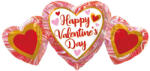 AMSCAN Happy Valentine's Day Trio fólia lufi 86 cm (DPA4231401) - perfectbaby