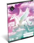 Lizzy Card Magical Beauty tűzött füzet A/5, 32 lap vonalas 3. osztály (12-32), Magic, unikornis (LIZ-24144301)