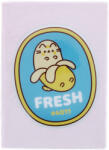 PUSHEEN cicás napló, A/5, plüss borítóval, Pusheen Fruits (LKM-PUFR6002)