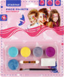 STARPAK Arcfesték, tégelyes, 8 db-os (6 szín), Starpak (STK-528374)