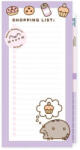 PUSHEEN cicás notesz, jegyzettömb, 10x21cm, mágneses, Moments, lila (ERK-NMGE014)