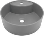 Laveo Cliff, gránit munkalap mosdó 430x430x142 mm, szürke, LAV-VGC1510T (LAV-VGC1510T)
