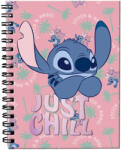 STITCH spirál napló, notesz, A/5, Paso (132532) (STK-560078)