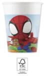 PROCOS Pókember Spidey papír pohár 8 db-os 200 ml FSC (PNN94877)