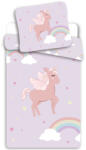 Brandmac Unikornis Cloudy Pink ágyneműhuzat 140×200cm, 70×90 cm (BRM013810)