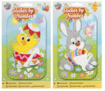 Moxy Húsvéti matricás mozaikkép készítő szett, 25x14, 5cm, 2 féle (csibe vagy nyuszi) (RMS-810045) - perfectbaby