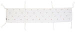 Childhome Protectie patut Childhome Jerse Muselina 35x170 cm, Inimioare (CH-CCBPJOH) - caruciorcopii